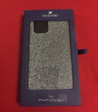 Custodia telefono SWAROVSKI cristallo argento iPhone 12 Pro Max
