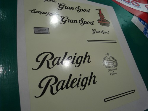 Set decalcomanie raleigh gran - set,