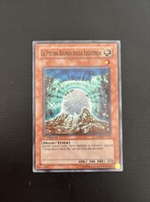 YU GI OH CARTA LA PIETRA BIANCA DELLA LEGGENDA SUPER RARA DPKB-IT022 1ED DECK