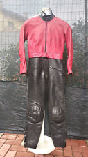 Tuta completa da moto in pelle marca -  "GAMAN" . tg.42/44 - usata