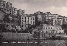 26-26C) CARTOLINA NAPOLI VILLA MARTINELLI PARCO ELENA MARE