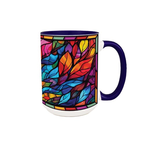 Tazza con motivo vetro - in,