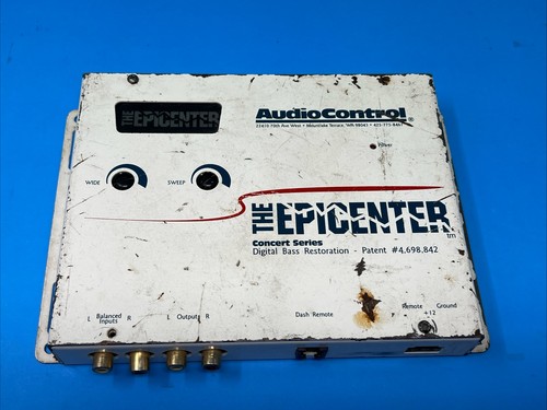 Audio control epicentro - control, l'epicentro
