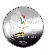 5 euro Giro del mondo 2023-2025 della Nave Amerigo Vespucci