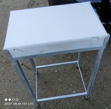 ceppo Per Macellaio Con tagliere In Polietilene 40x60