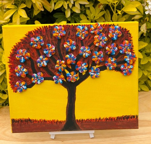 Quadro albero acrilico