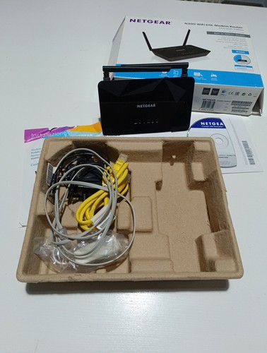Modem netgear n300 wifi dsl - netgear,