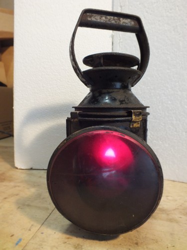 Railway lamp vintage - -,