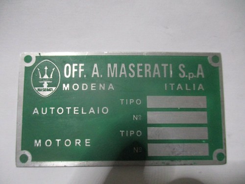 Maserati insegna mexico merak - maserati,