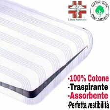 Coprimaterasso a sacco Varie misure Con Cerniera Zip Salva Materasso sanfor riga