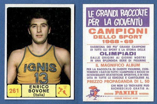 Figurina campioni dello - dello, sport