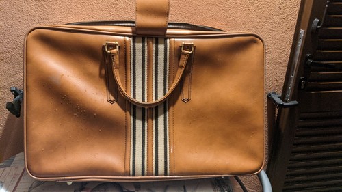 Valigia pelle vintage - valigia,