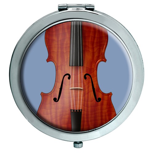 Violin compact mirror - violin,