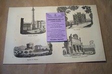 ROMA - stampa antica 1859 vedi