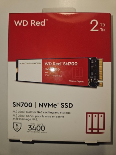 Red sn700 2tb nvme 2 - wd,