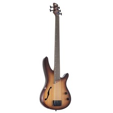 Ibanez Bass Workshop SRH505F-NNF Aerium senza tasti marrone naturale scoppio piatto