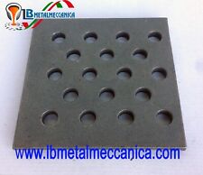 Fondello,Griglia,ghisa,camino,stufa,legna,termocamino,fuoco 16x16 cm LB-GCF16016