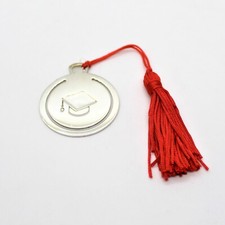 Graduation Silver Bookmark