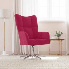 Sedia Relax Rosso Vino in