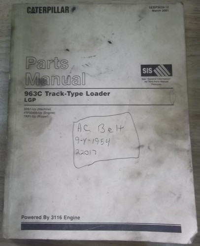 Manuale parti cat caterpillar - manuale,