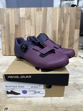 Pearl Izumi W Attack scarpa da strada 7,5 US 39 EU paralume da notte/viola