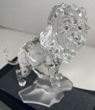 Leone in cristallo Swarovski