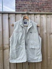 Gilet K-Way uomo beige nylon