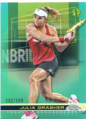 2024 topps chrome tennis julia - chrome,