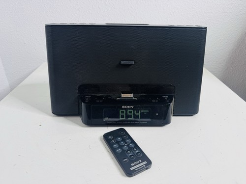Radio despertador dock sony - radio,