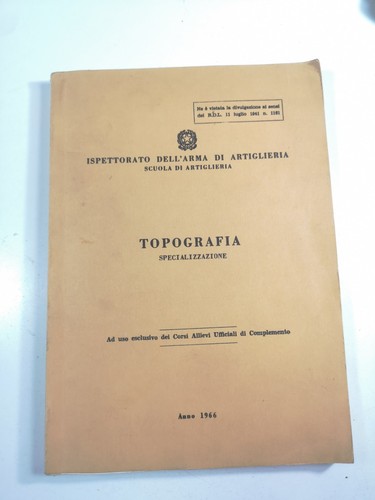 Topografia,specializzazione
