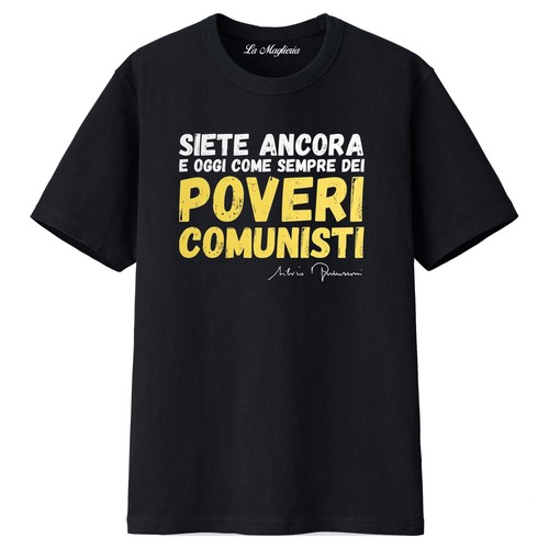Maglietta famosa frase silvio - maglietta,