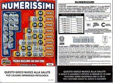 Gratta e vinci da € 5,00 -