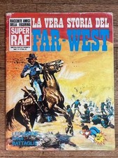 Album Figurine La vera Storia del FAR WEST 1974 VUOTO +3 Super Raf indiani Tex