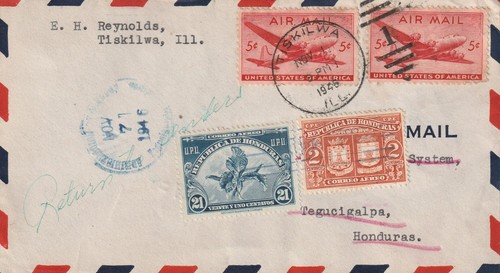 Usa hondura rara - usa-hondura, lettera
