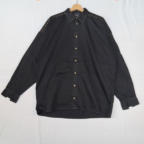 Camicia versace colore nero - camicia,