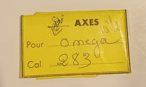 Axe oméga 283 - 1,