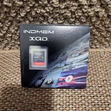 Scheda di memoria INDMEM XQD 64 GB 440/400 MB/s MLC serie G