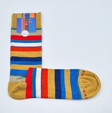 Calze Gallo Uomo Rigate Cotone Leggerissimo Ottone Sabbia Taglia Unica 40 – 45