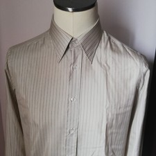 Yves Saint Laurent Paris - Camicia da uomo in pura seta tg. 42 (16½)  nuova!