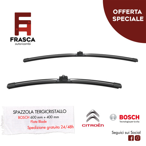 Spazzole tergicristallo bosch - spazzole,
