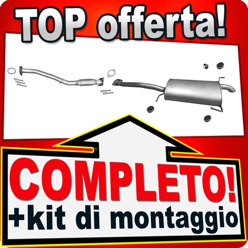 Scarico completo per nissan - per,