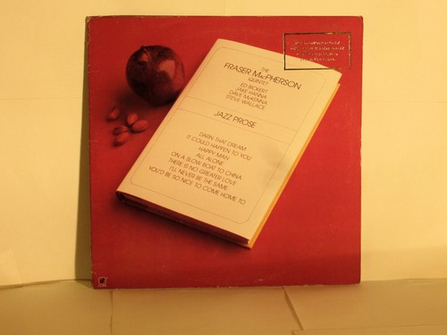 Fraser mcpherson jazz prose - fraser,