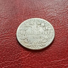 Moneta In Argento Pio IX Da