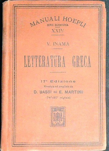 Letteratura greca inama - greca,