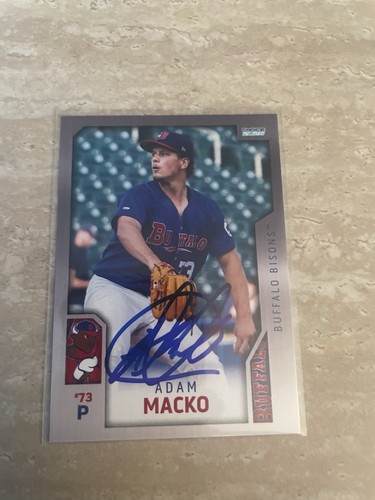Carta autografata adam macko - adam,