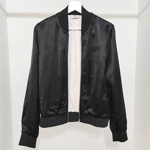 Fendi veste bomber - bomber, bleu
