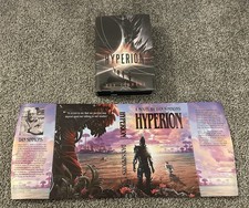 Broken Binding’s Hyperion By Dan Simmons w/Bookmark & Alt. Dust Jacket
