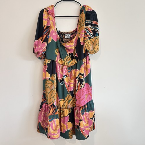Abito floreale babydoll - , bucket