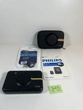Polaroid Snap fotocamera digitale istantanea stampante integrata nera con custodia - SD CARD