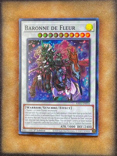 Yugioh baronna fleur - yugioh,